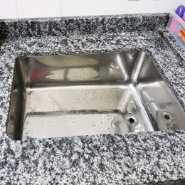 Banheira Inox para Berçário 60x40x22cm - Construinox